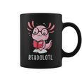 Readolotl Cute Axolotl Book Lover Graphic Print Coffee Mug
