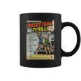 Retro Basketball Player Comic Book Style Dunker Graphic Graphic Print Coffee Mug
