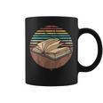 Retro Book Bookworm Book Lover Reader Reading Graphic Print Coffee Mug