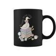 Retro Book SLP Goose On The Loose Speech Language Pathology Graphic Print Coffee Mug