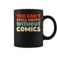 Retro Graphic Novels Superheroes Art Vintage Comic Books Graphic Print Coffee Mug