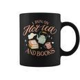 I Run ON HOT Tea & Books Reader Reading Meme Graphic Print Coffee Mug