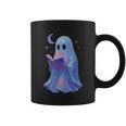 Scary Reading Book Lovers Halloween Costume Pastel Ghost Graphic Print Coffee Mug