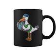 Seagull Reading Book Librarian Graphic Print Coffee Mug