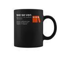 Six Seven Meme Reading Book Lover 6-7 67 Definition Graphic Print Coffee Mug