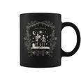 Skeleton Book Club Graphic Print Coffee Mug