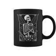 Skeleton Book Fairy Fantasy Witchy Bookworm Reading Graphic Print Coffee Mug Skeleton Book Fairy Fantasy Witchy Bookworm Reading Graphic Print Coffee Mug