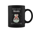 Snow Many Books Snow Little Time Christmas Bookworm Snowman Graphic Print Coffee Mug Snow Many Books Snow Little Time Christmas Bookworm Snowman Graphic Print Coffee Mug