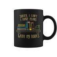 Sorry I Can’t I Have Plans With My Book Books Reading Graphic Print Coffee Mug