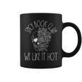Spicy Book Club Women Dark Romance Lover Bookish Skeleton Graphic Print Coffee Mug