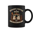Spooky Coffee & Books Ghost Autumn Reading Graphic Print Coffee Mug