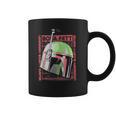 Star Wars The Book Of Boba Fett Helmet Text Stack Graphic Print Coffee Mug