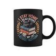 I Stay Home I Read Books I Pet My Cat I Regret Nothing Graphic Print Coffee Mug
