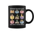 Summer Reading 2026 Unearth A Story Dinosaur Books Readers Graphic Print Coffee Mug