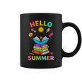 Summer Reading Books Librarian Teacher Last Day Of School Graphic Print Coffee Mug