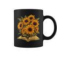 Sunflowers Flowers Book Floral Graphic Print Coffee Mug Sunflowers Flowers Book Floral Graphic Print Coffee Mug