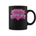 Super Glam-Ma Superhero Grandmother Comic Book Graphic Print Coffee Mug
