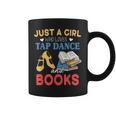 Tap Dancer Girl Who Loves Tap Dance & Books Graphic Print Coffee Mug