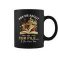 TBR Pile Bookworm Reading Books For a Book Lover Graphic Print Coffee Mug TBR Pile Bookworm Reading Books For a Book Lover Graphic Print Coffee Mug