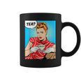 Tea Pop Art Comic Book Cartoon Tea Party Tea Lover Drinking Graphic Print Coffee Mug