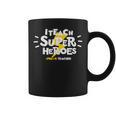 I Teach Super Heroes Comic Book Hero Pre-K Teacher Graphic Print Coffee Mug I Teach Super Heroes Comic Book Hero Pre-K Teacher Graphic Print Coffee Mug