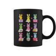 Teacher Easter Reading Bunnies Book Lover Bunny Graphic Print Coffee Mug
