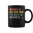 Teaching Fun Literacy Is My Jam Librarian Book Lover Teacher Graphic Print Coffee Mug Teaching Fun Literacy Is My Jam Librarian Book Lover Teacher Graphic Print Coffee Mug