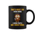That's What I Do I Read Books I Avoid People I Know Things Graphic Print Coffee Mug