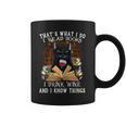 That's What I Do I Read Books I Drink Wine Cat Men Women Graphic Print Coffee Mug That's What I Do I Read Books I Drink Wine Cat Men Women Graphic Print Coffee Mug