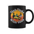 Thick Thighs Witch Vibes Spell Book And Potions Graphic Print Coffee Mug Thick Thighs Witch Vibes Spell Book And Potions Graphic Print Coffee Mug