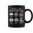 Things I Do In My Spare Time Read Books Bookworm Graphic Print Coffee Mug Things I Do In My Spare Time Read Books Bookworm Graphic Print Coffee Mug