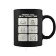 Things I Do In My Spare Time Reading Book Lover Graphic Print Coffee Mug