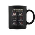 Thriller Reader Things I Do In My Spare Time Book Lover Graphic Print Coffee Mug Thriller Reader Things I Do In My Spare Time Book Lover Graphic Print Coffee Mug