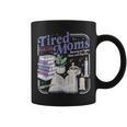 Tired Moms Book Club Retro Coffee Reader Graphic Print Coffee Mug Tired Moms Book Club Retro Coffee Reader Graphic Print Coffee Mug
