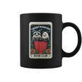 Trash Readers Book Club Cute Raccoon Opossum Bookish Graphic Print Coffee Mug