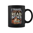 I Travel Just To Read Books For Women Vacation Graphic Print Coffee Mug I Travel Just To Read Books For Women Vacation Graphic Print Coffee Mug