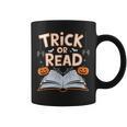 Trick Or Read Reading Book Halloween Pun Graphic Print Coffee Mug Trick Or Read Reading Book Halloween Pun Graphic Print Coffee Mug