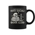 Unapologetically Anti-Social Book Club Introvert Reader Graphic Print Coffee Mug