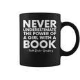 Never Underestimate The Power Of A Girl With A Book RGB Graphic Print Coffee Mug Never Underestimate The Power Of A Girl With A Book RGB Graphic Print Coffee Mug