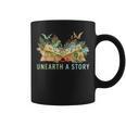 Unearth a Story Dinosaur 2026 Summer Reading Program Book Graphic Print Coffee Mug Unearth a Story Dinosaur 2026 Summer Reading Program Book Graphic Print Coffee Mug