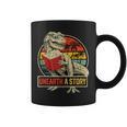 Unearth a Story Dinosaur Reading Book DinoRex Summer 2026 Graphic Print Coffee Mug Unearth a Story Dinosaur Reading Book DinoRex Summer 2026 Graphic Print Coffee Mug