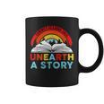 Unearth a Story Summer Reading 2026 Vintage Book Rainbow Graphic Print Coffee Mug Unearth a Story Summer Reading 2026 Vintage Book Rainbow Graphic Print Coffee Mug