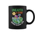 Unearth A Story Summer Reading Program 2026 Animals Book Graphic Print Coffee Mug Unearth A Story Summer Reading Program 2026 Animals Book Graphic Print Coffee Mug