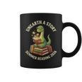 Unreath a Story Summer Library Reading 2026 Dinosaur Book Graphic Print Coffee Mug Unreath a Story Summer Library Reading 2026 Dinosaur Book Graphic Print Coffee Mug