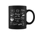 Vintage Booked For Summer Beach Reading Library Book Lover Graphic Print Coffee Mug
