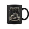 Vintage Introverted Book Club Antisocial Reader Gothic Vibe Graphic Print Coffee Mug Vintage Introverted Book Club Antisocial Reader Gothic Vibe Graphic Print Coffee Mug