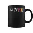 Vote Books Fist Ovaries LGTBQ Men Women Graphic Print Coffee Mug Vote Books Fist Ovaries LGTBQ Men Women Graphic Print Coffee Mug