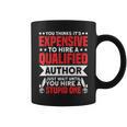 Wait Until You Hire A Stupid One Book Lover Author Graphic Print Coffee Mug