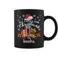 All I Want For Christmas Is Books For Book Worms T-Shirt Graphic Print Coffee Mug