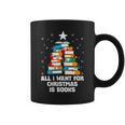All I Want For Christmas Is Books Xmas Book Reader Reading Graphic Print Coffee Mug